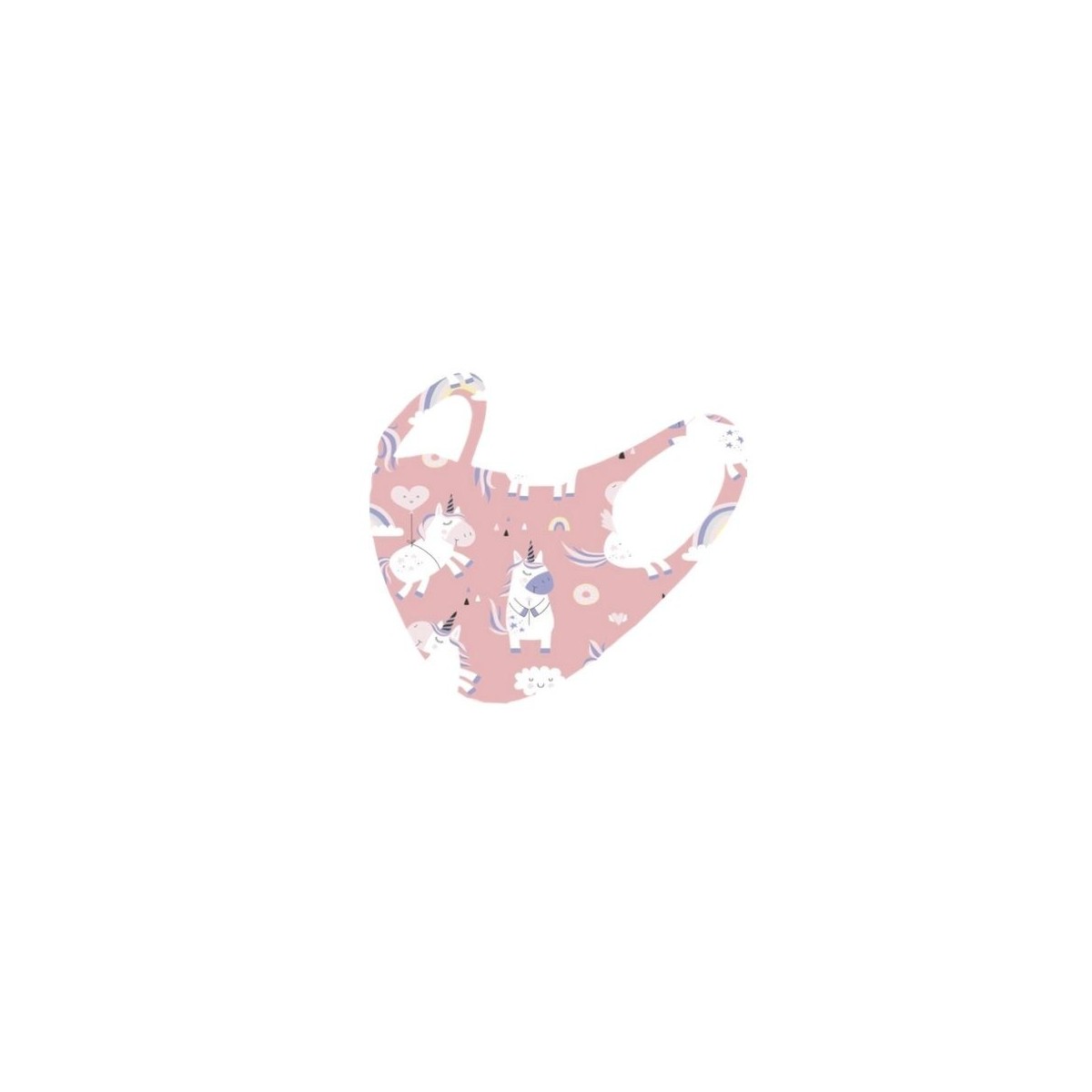 pack 2 mascarillas tela rosa innovakids