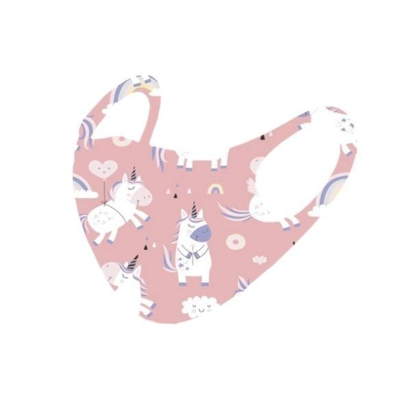 pack 2 mascarillas tela rosa innovakids