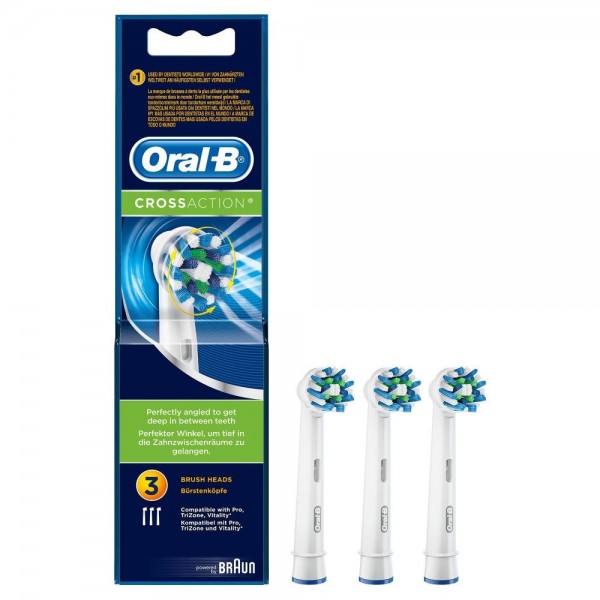 OralB Cepillo Dental Eléctrico Recambio 3 Cabezales