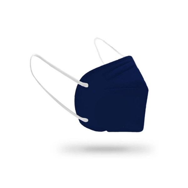 mascarilla FFP2 azul marino