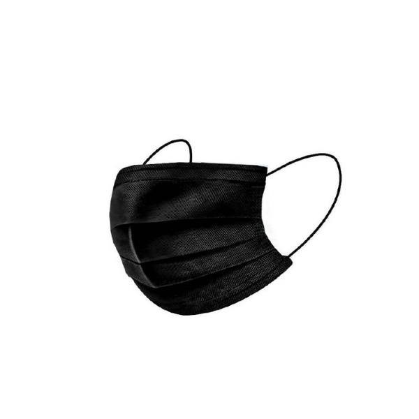 pack 10 mascarillas quirurgicas negras