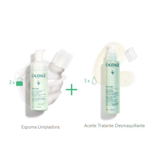 vinoclean El Ritual Desmaquillante  Pieles Secas