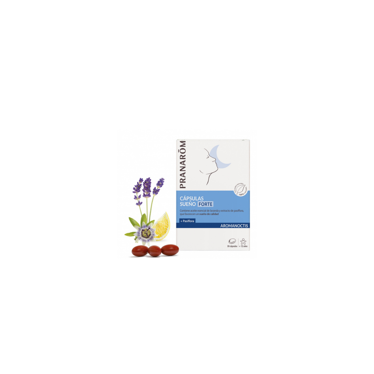 pranarom aromanoctis capsulas sueño forte 30...
