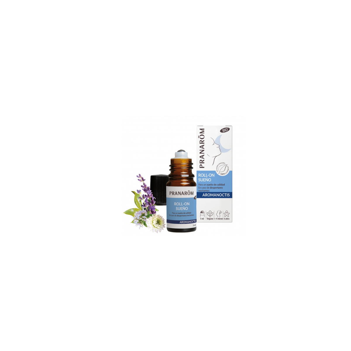 pranarom aromanoctis roll on sueño BIO 5 ml