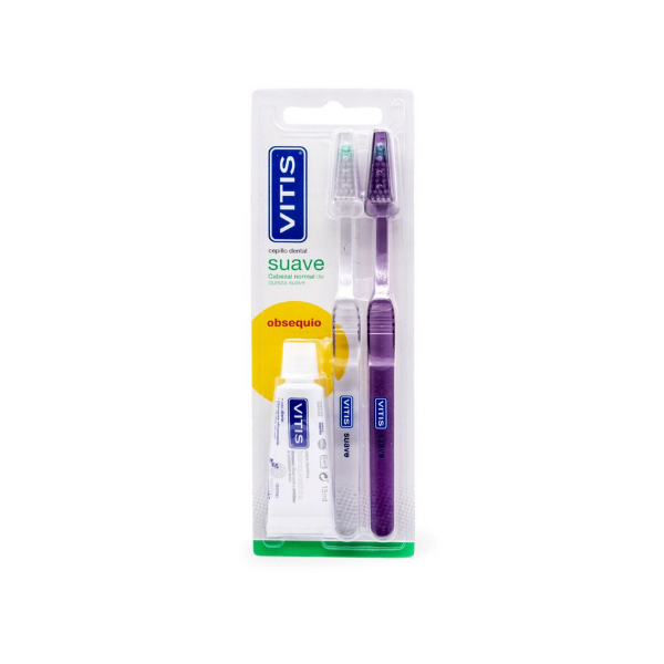 DUPLO VITIS CEPILLO DENTAL SUAVE ADULTO