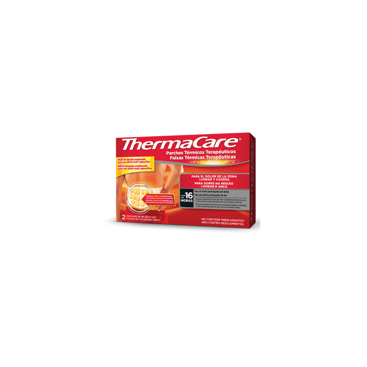 thermacare parches termicos lumbar y cadera 2...
