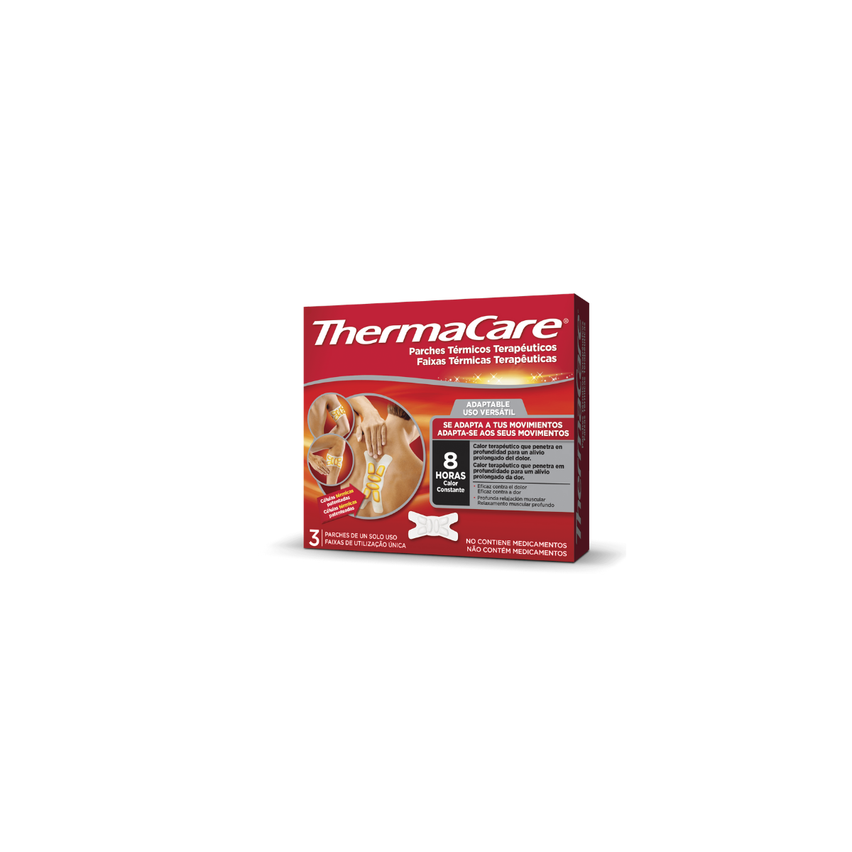 THERMACARE PARCHES TERMICOS CUELLO HOMBROS Y...