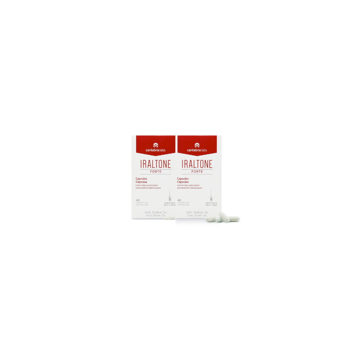 Iraltone forte pack doble 60 + 60 cápsulas