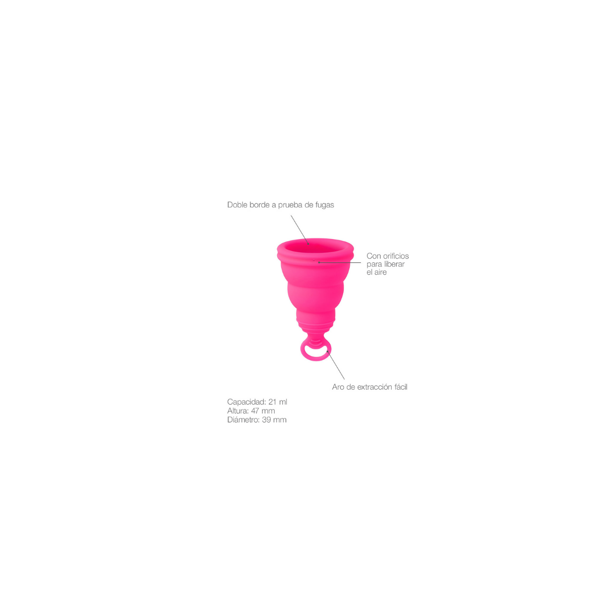 Intimina Lily Cup Compact Copa Menstrual Tamaño B