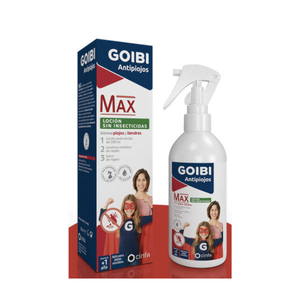 goibi max locion antipiojos sin insecticida