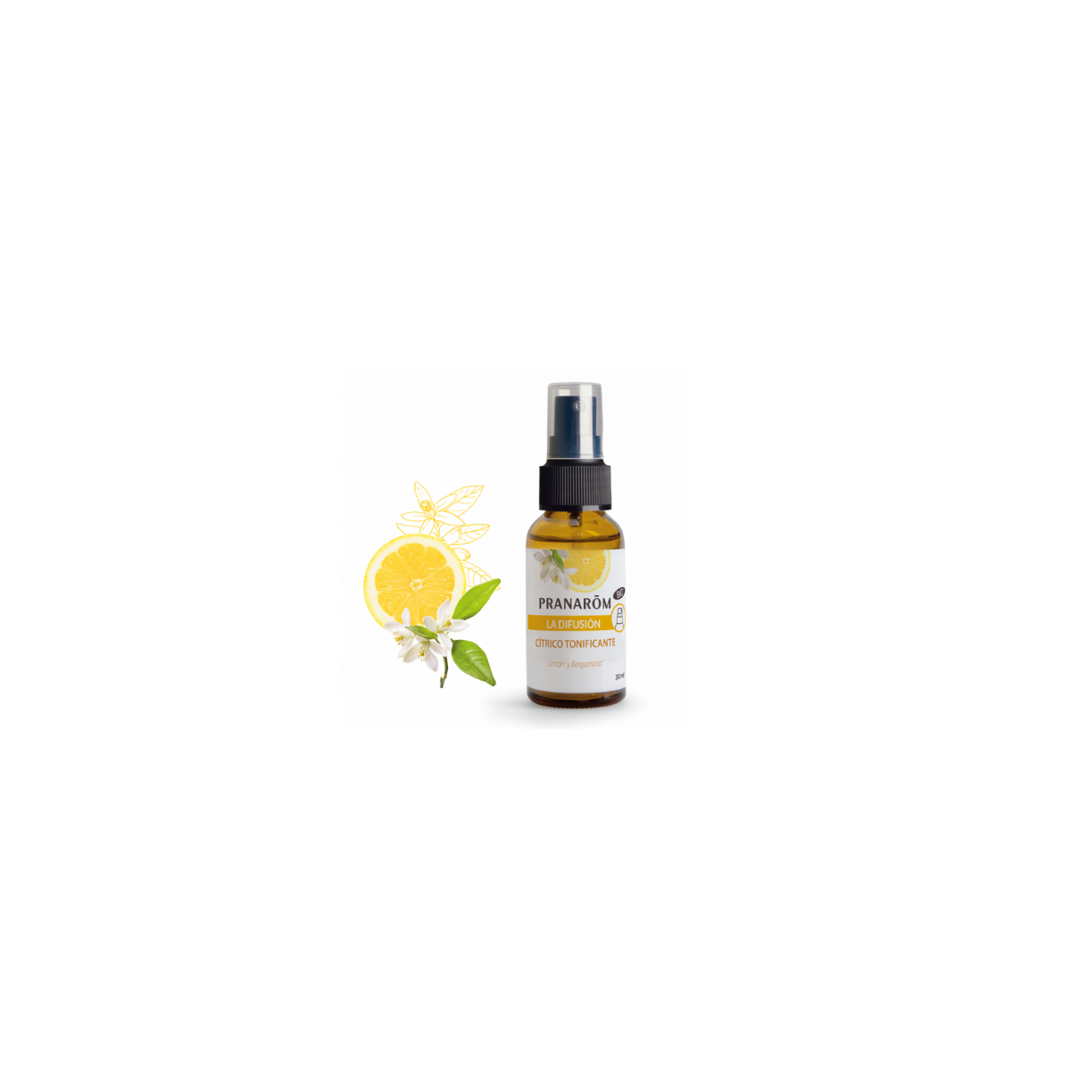 pranarom spray  CÍTRICO TONIFICANTE  30 ml