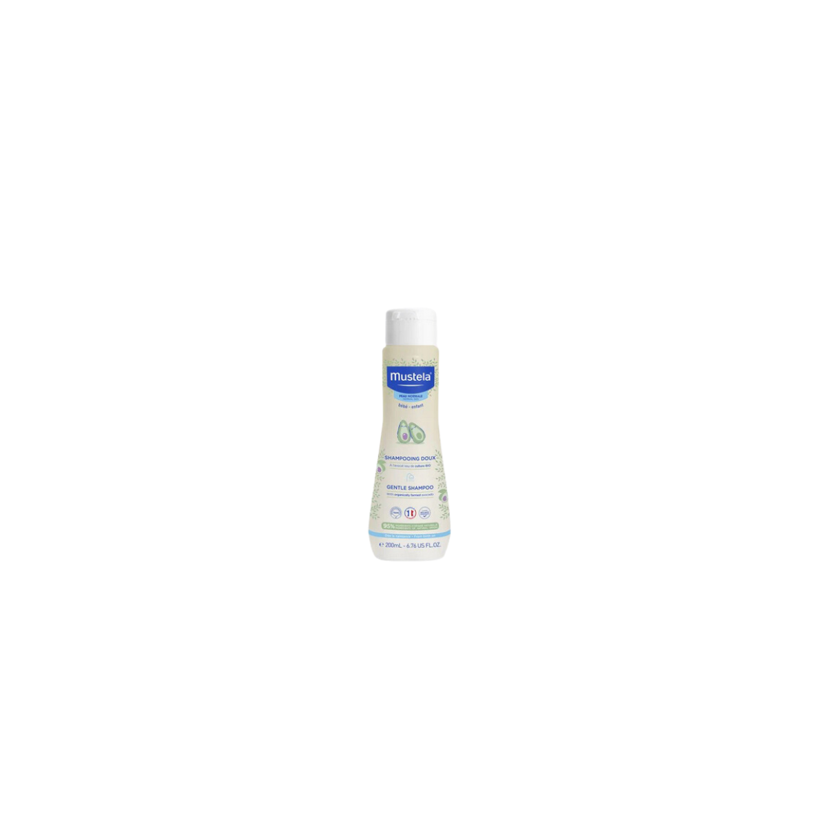 MUSTELA Champú suave con Aguacate Bio 200 ML