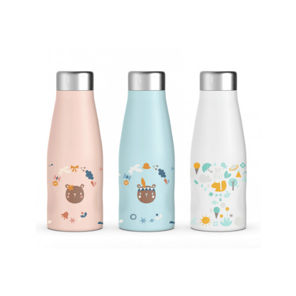 botella termica suavinex 350 ml blanca