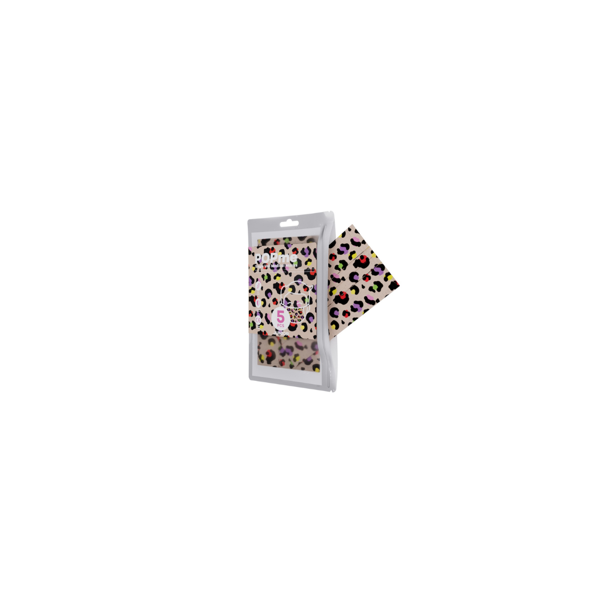 MASCARILLA POPME JUNIOR MULTICOLOR CHEETAH 5...