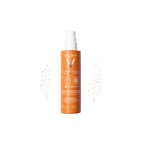 vichy CAPITAL SOLEIL CELL PROTECT WATER FLUID SPRAY SPF30...