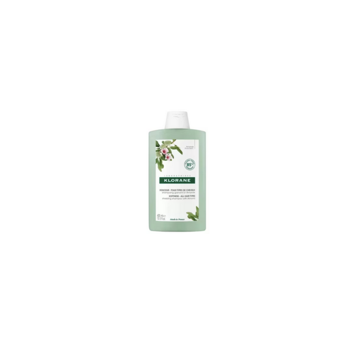 KLORANE CHAMPU VOLUMINADOR LECHE ALMENDRAS 400 ML