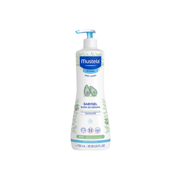 Babygel baño de espuma con Aguacate Bio 750 ml