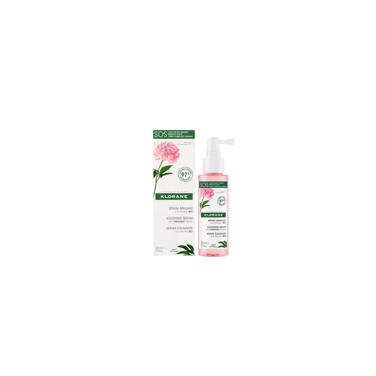 Klorane Peonía Serum SOS a la Peonía Bio 100 ml
