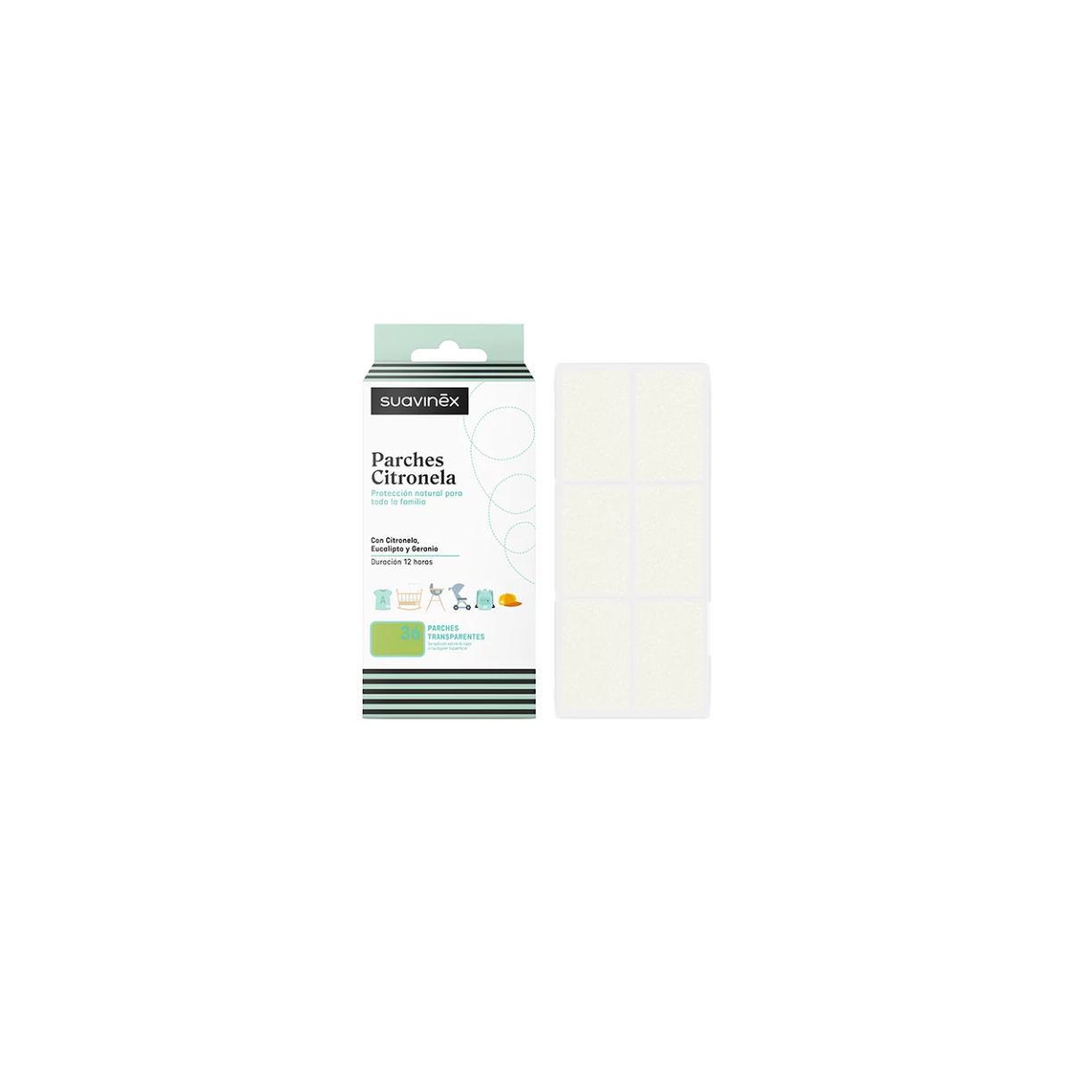 suavinex Parches de citronela 30 un