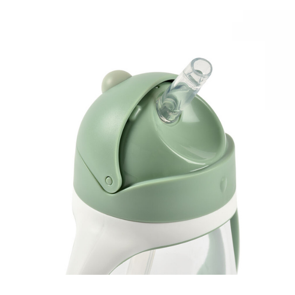 BÉABA Taza con pajita 300 ml VERDE SALVIA sage green