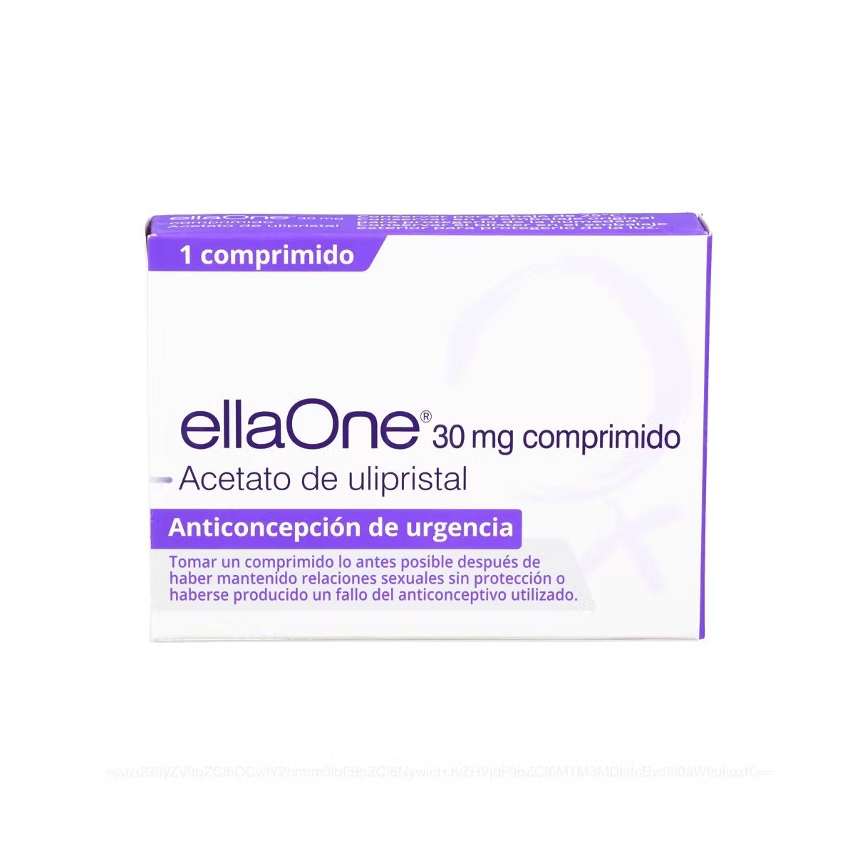 ELLAONE 30 mg COMPRIMIDOS, 1 comprimido