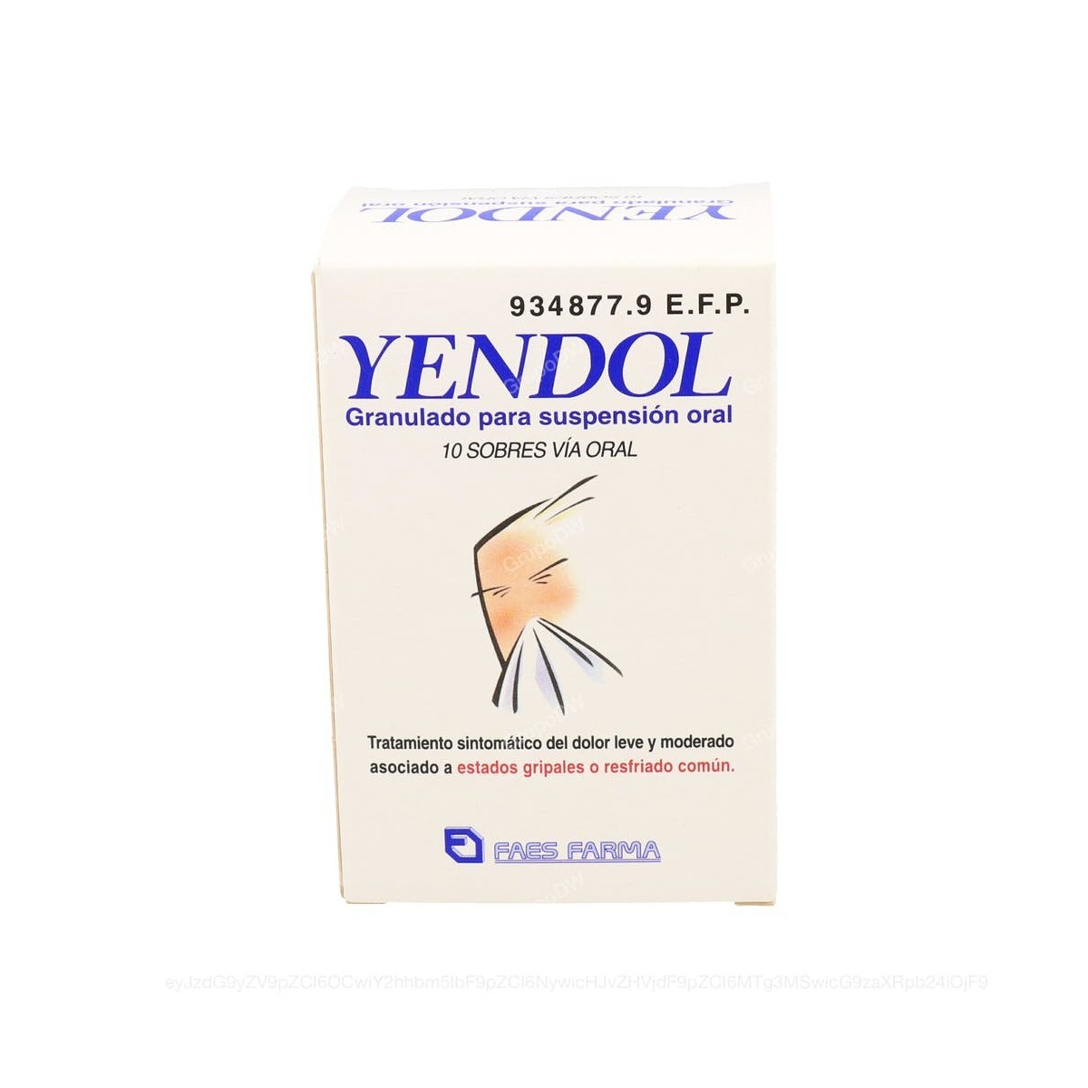 YENDOL GRANULADO PARA SUSPENSION ORAL, 10 sobres