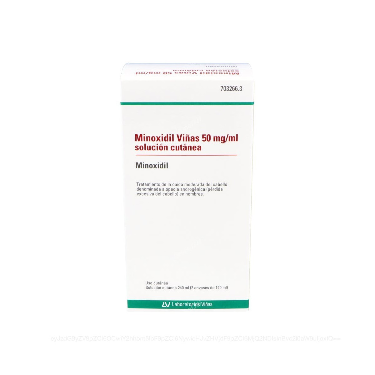 MINOXIDIL VIÑAS 50 mg/ml SOLUCION CUTANEA
