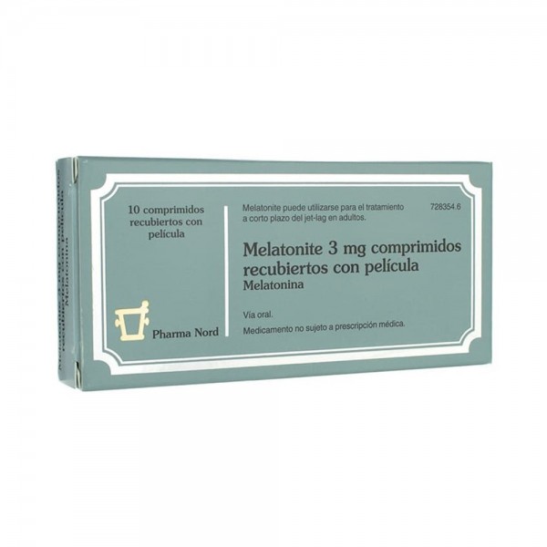 MELATONITE 3 mg COMPRIMIDOS RECUBIERTOS CON PELICULA