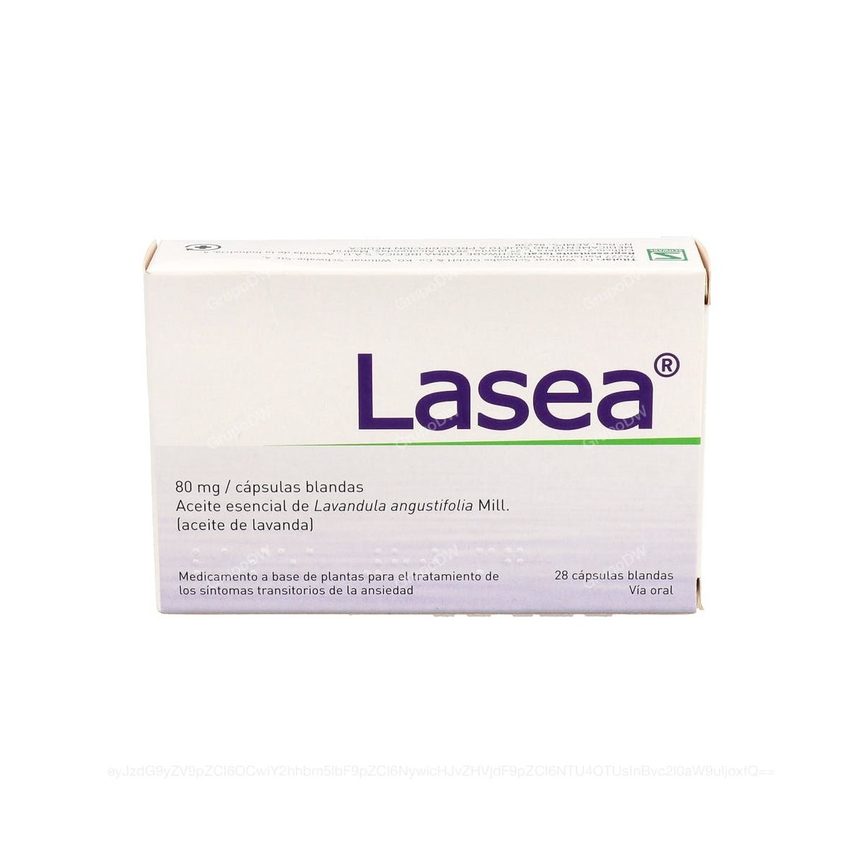 LASEA 80 mg CAPSULAS BLANDAS