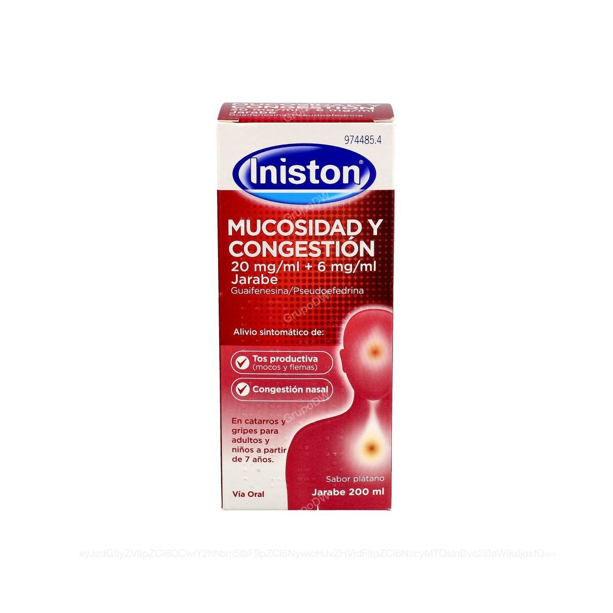 INISTON MUCOSIDAD Y CONGESTION 20 mg/ml + 6...