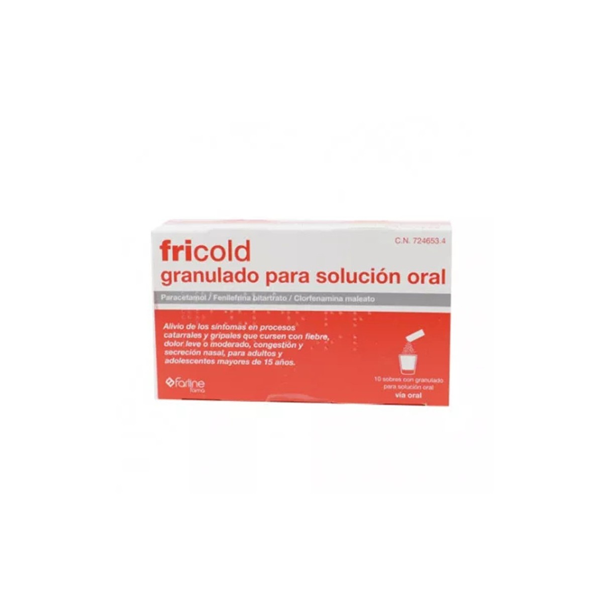 FRICOLD GRANULADO PARA SOLUCION ORAL