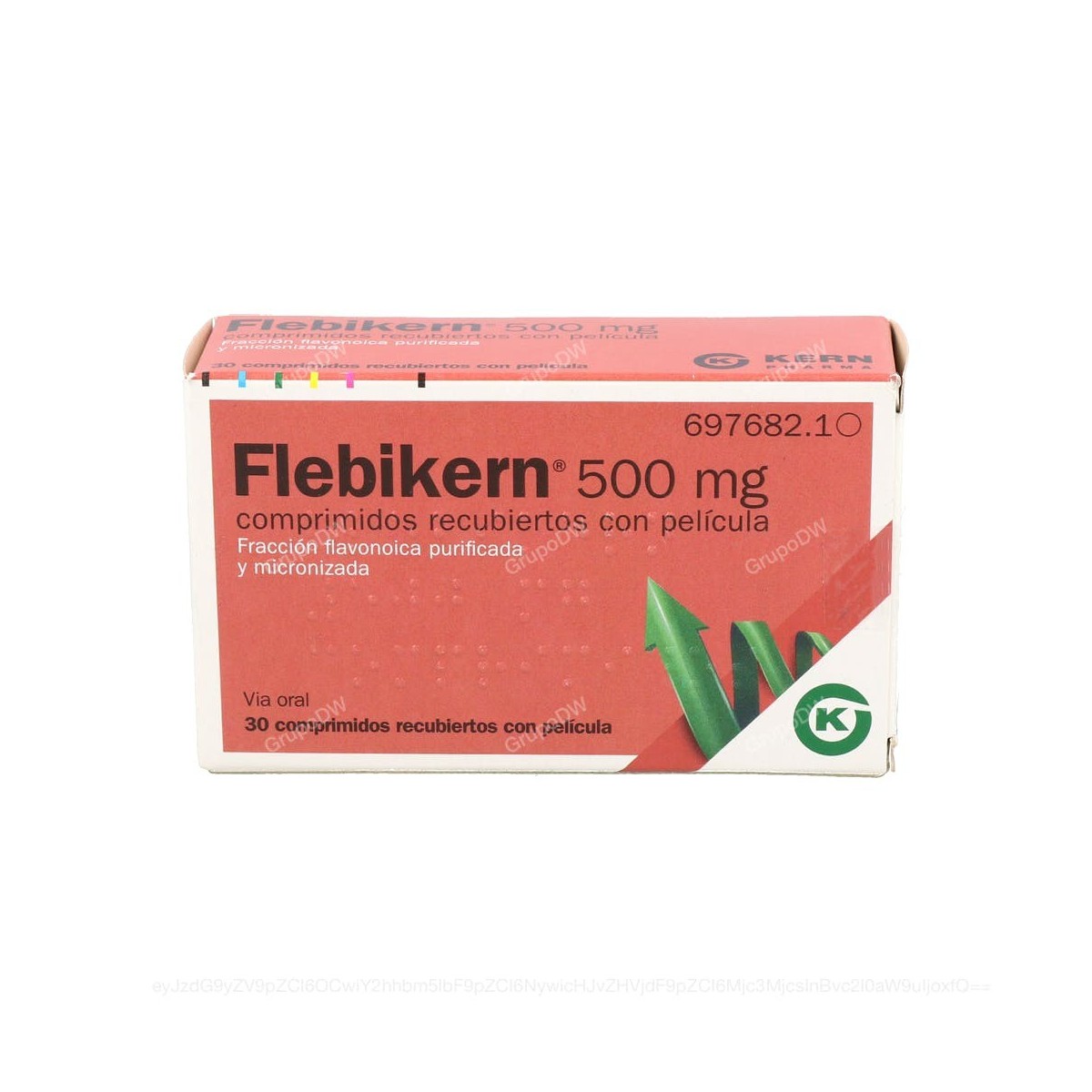FLEBIKERN 500 mg COMPRIMIDOS RECUBIERTOS CON...
