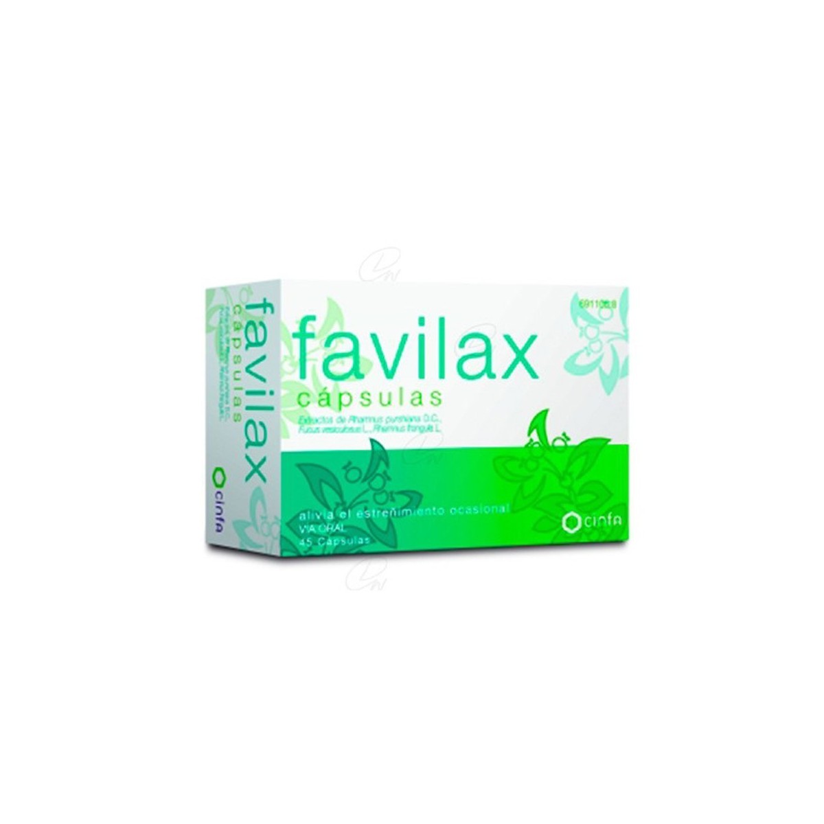 FAVILAX CAPSULAS, 45 capsulas