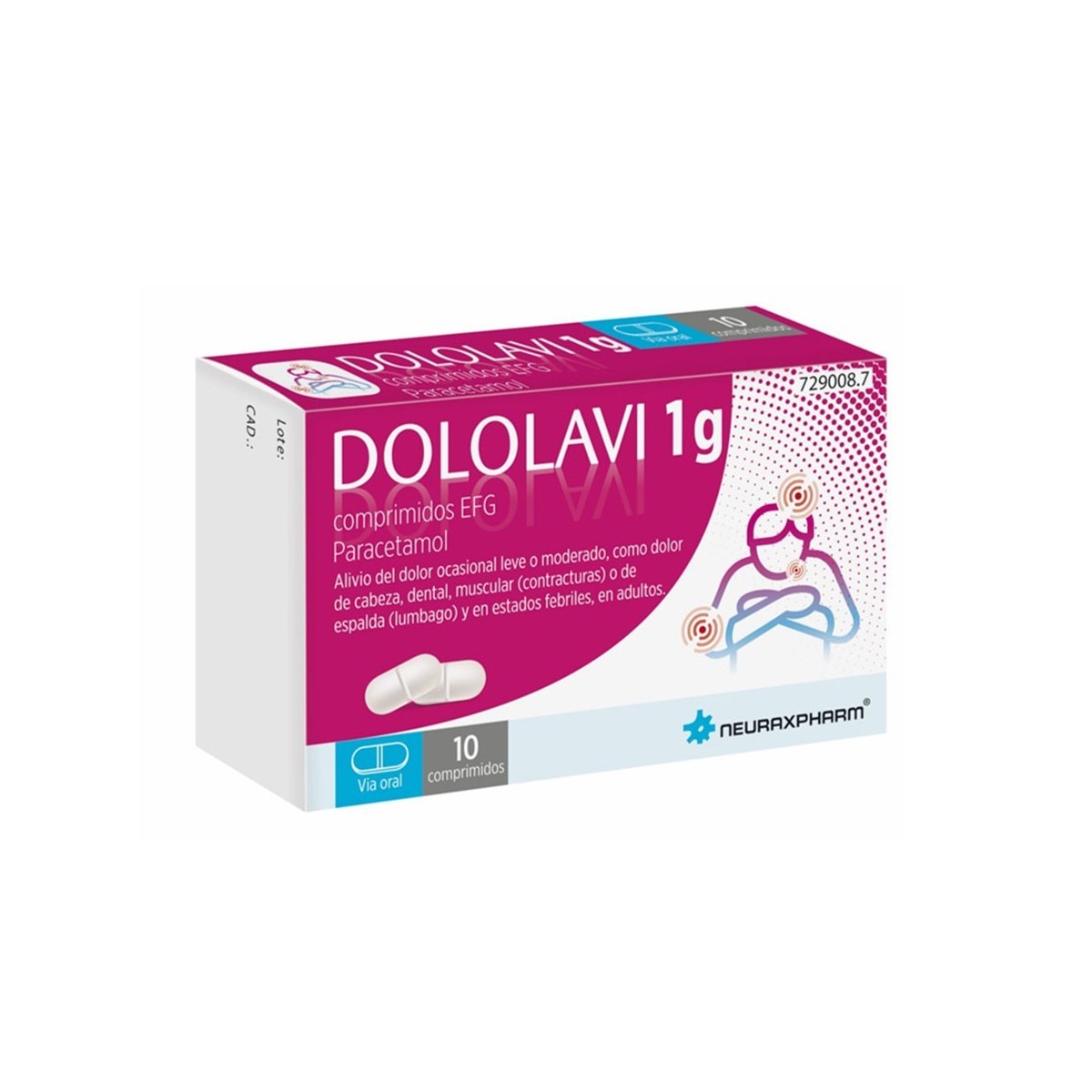 DOLOLAVI 1g COMPRIMIDOS