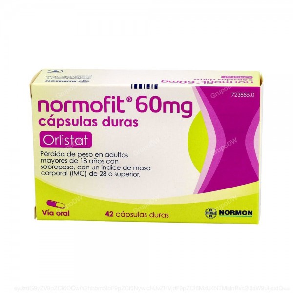 NORMOFIT 60 mg CAPSULAS DURAS