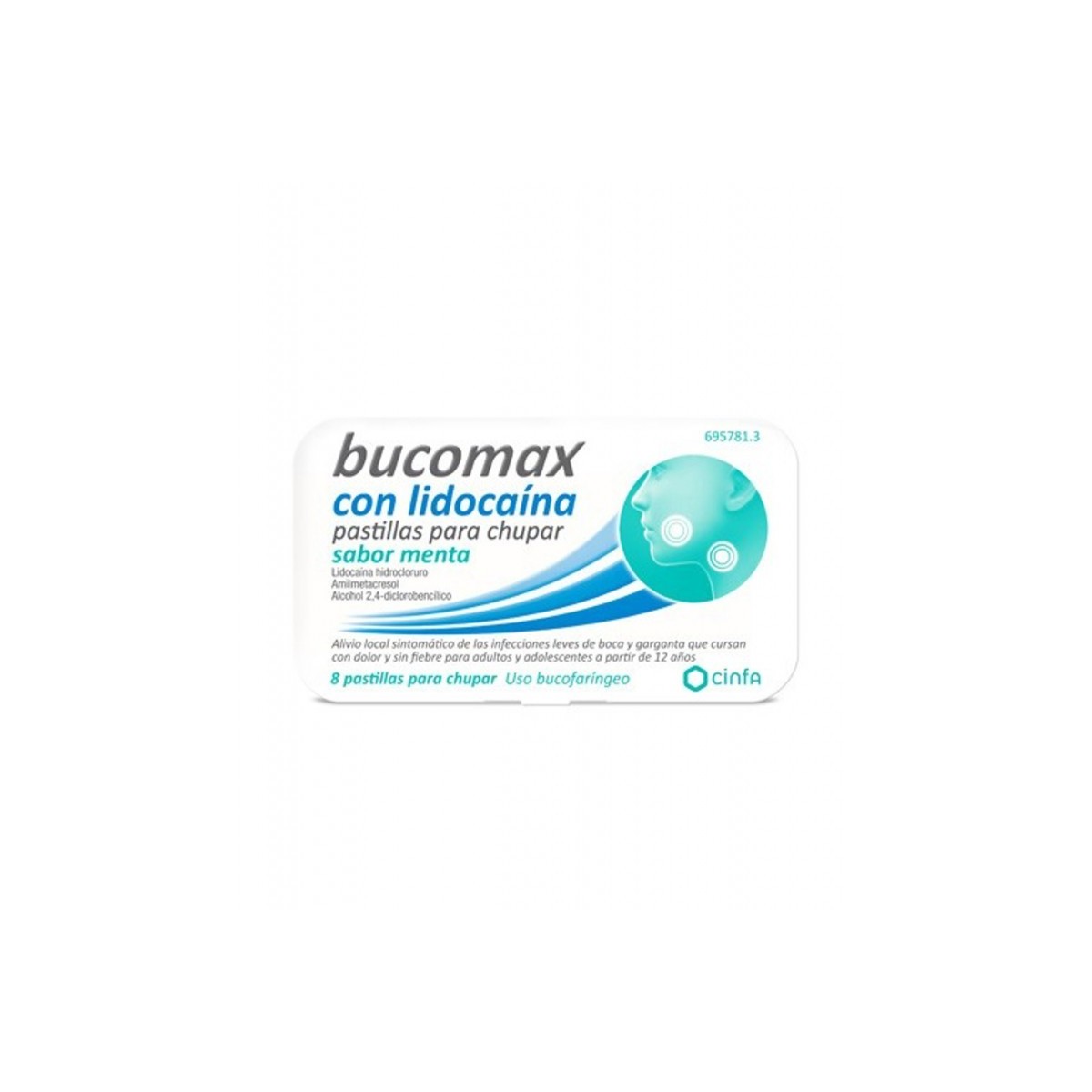 BUCOMAX CON LIDOCAINA PASTILLAS PARA CHUPAR...