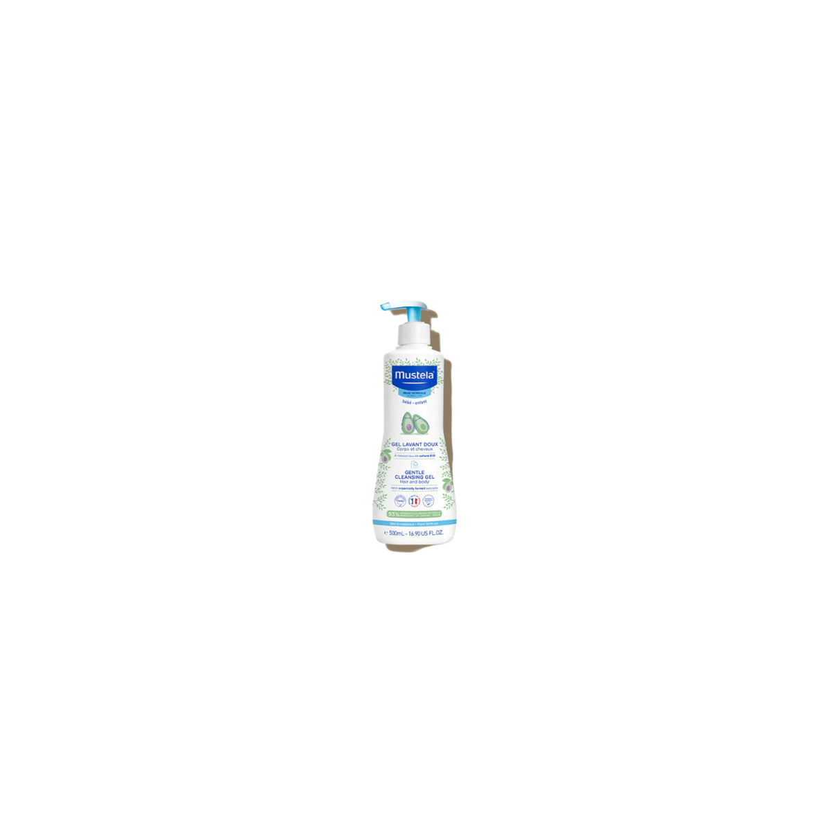 MUSTELA BEBE GEL DERMOLIMPIADOR 750 ML