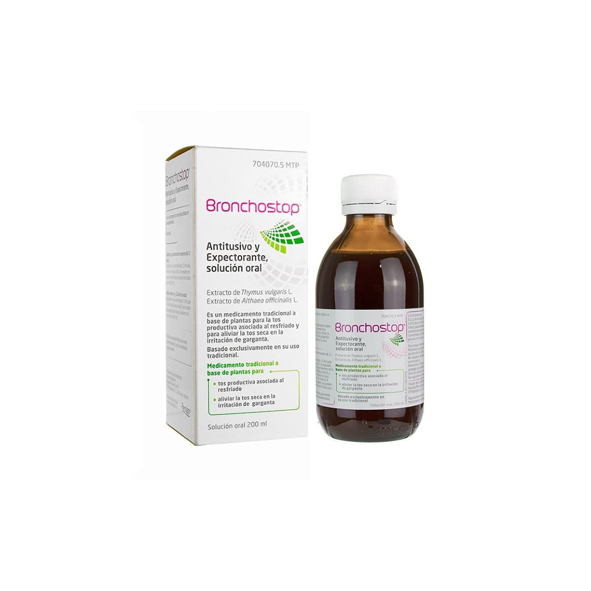 BRONCHOSTOP ANTITUSIVO Y EXPECTORANTE SOLUCION...