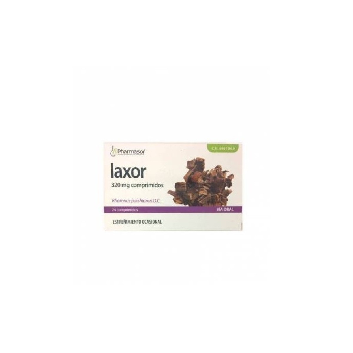 LAXOR 320 mg COMPRIMIDOS, 24 comprimidos