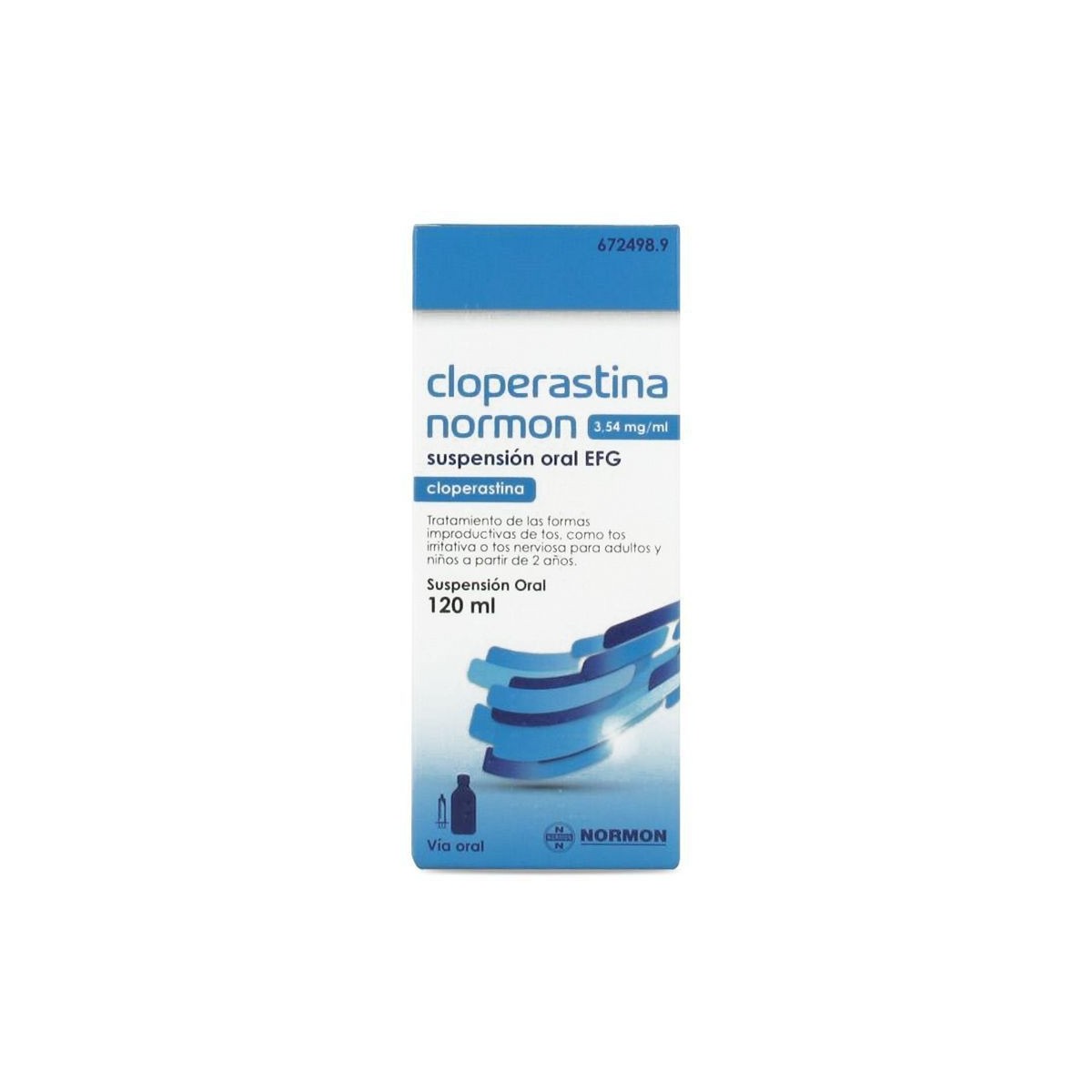 CLOPERASTINA NORMON EFG 3.54 mg/ml SUSPENSION...