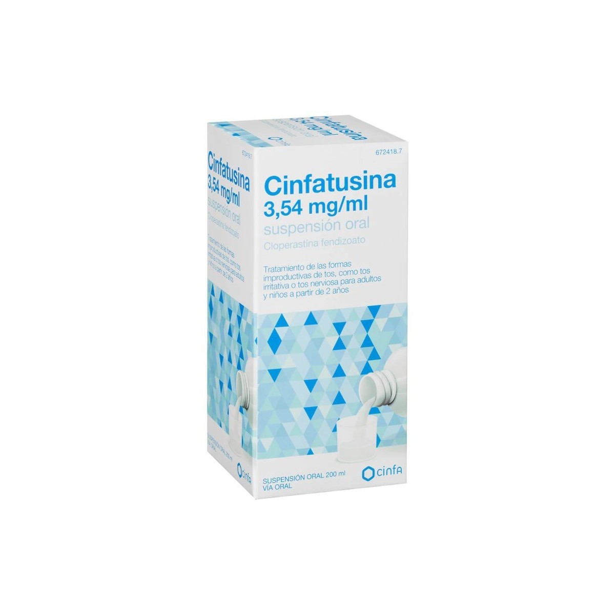 CINFATUSINA 3.54 MG/ML SUSPENSION ORAL 200 ml