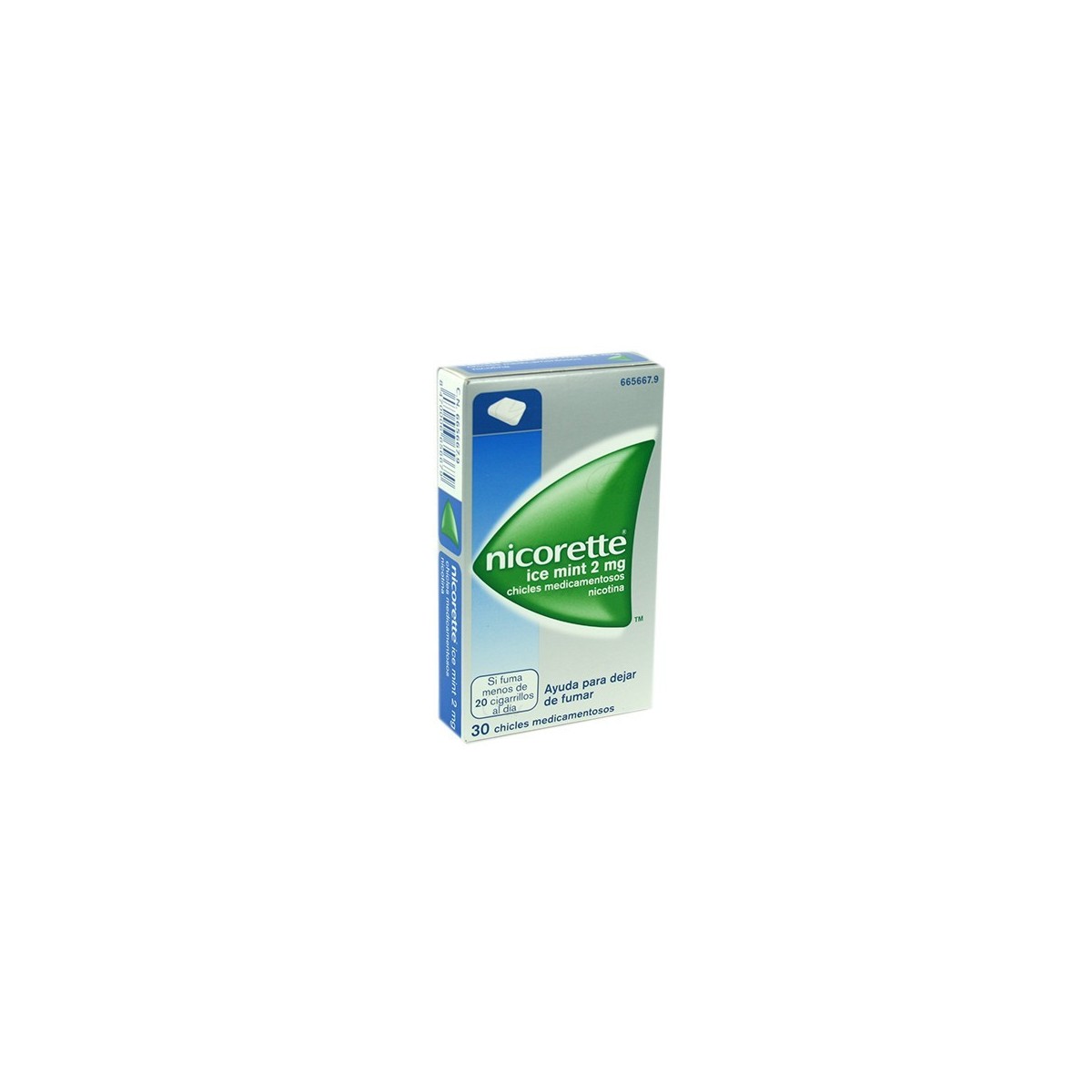 NICORETTE ICE MINT 2 mg CHICLES MEDICAMENTOSOS,...