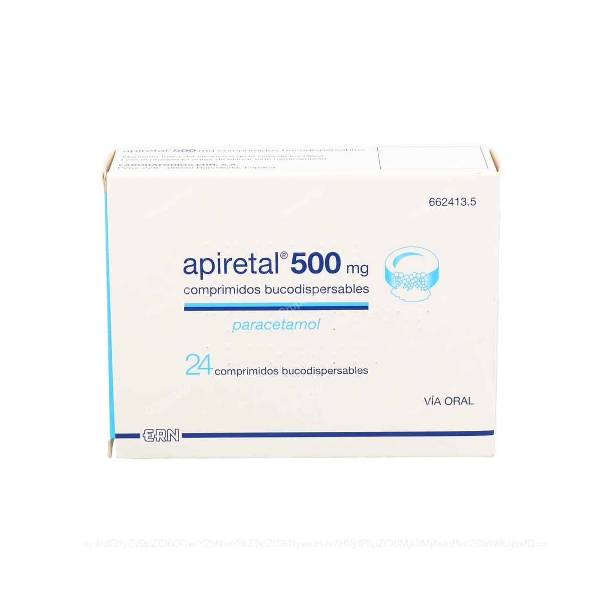 APIRETAL 500 mg COMPRIMIDOS BUCODISPERSABLES,...