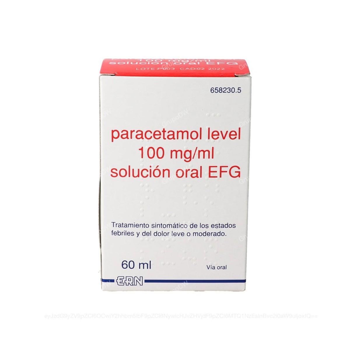 PARACETAMOL LEVEL 100 mg/ml SOLUCION ORAL EFG,...