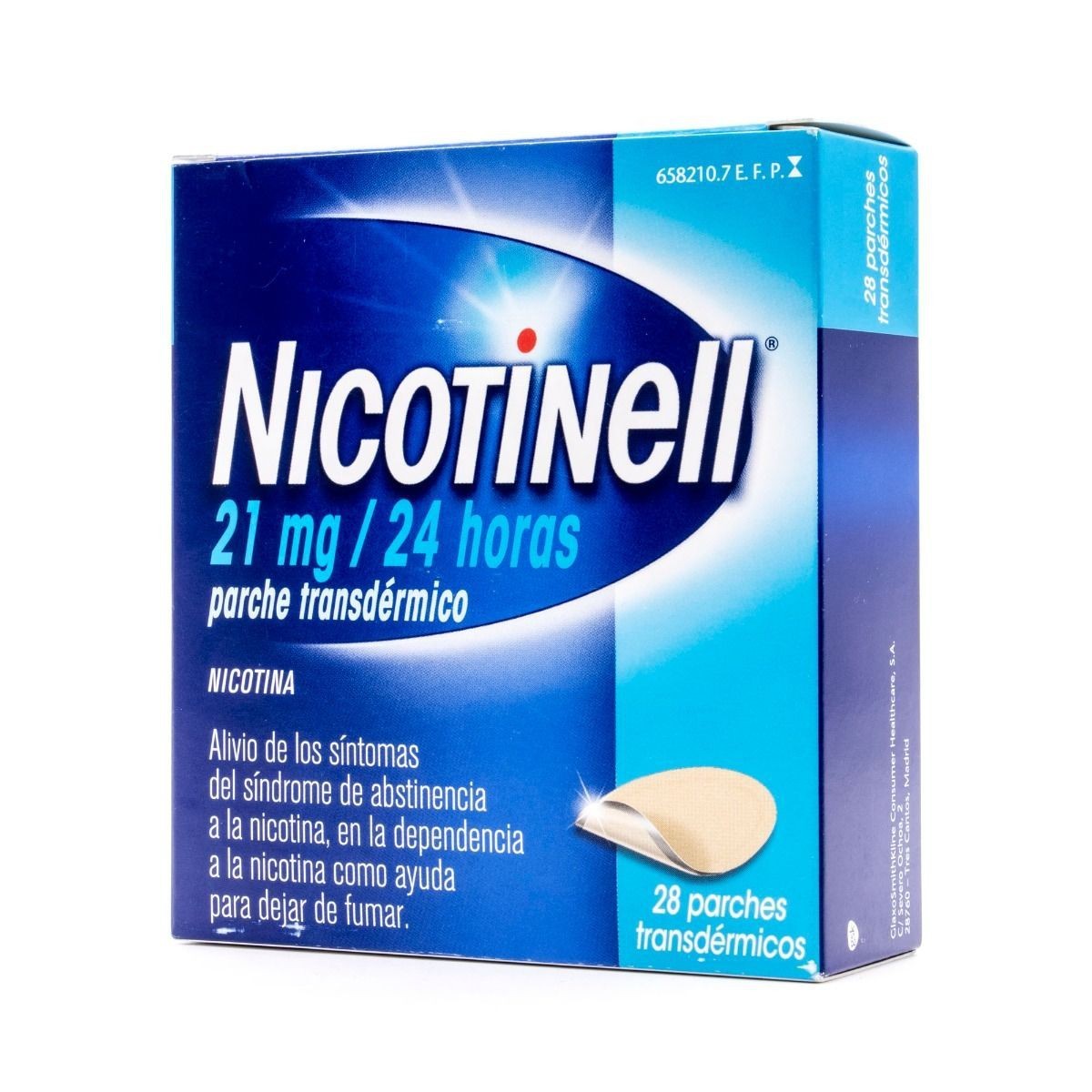 NICOTINELL 21 mg/24 HORAS PARCHE TRANSDERMICO,...
