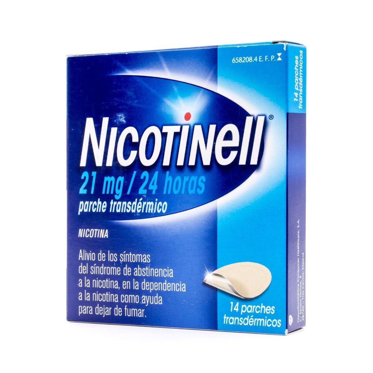 NICOTINELL 21 mg/24 HORAS PARCHE TRANSDERMICO,...