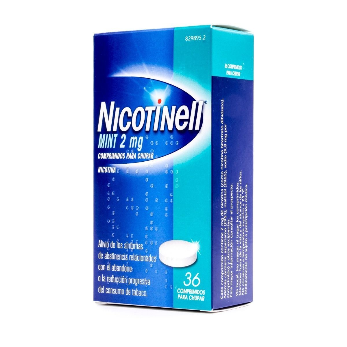 NICOTINELL MINT 2 mg COMPRIMIDOS PARA CHUPAR,...
