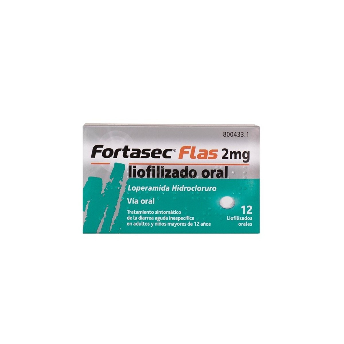 FORTASEC FLAS 2 mg LIOFILIZADO ORAL