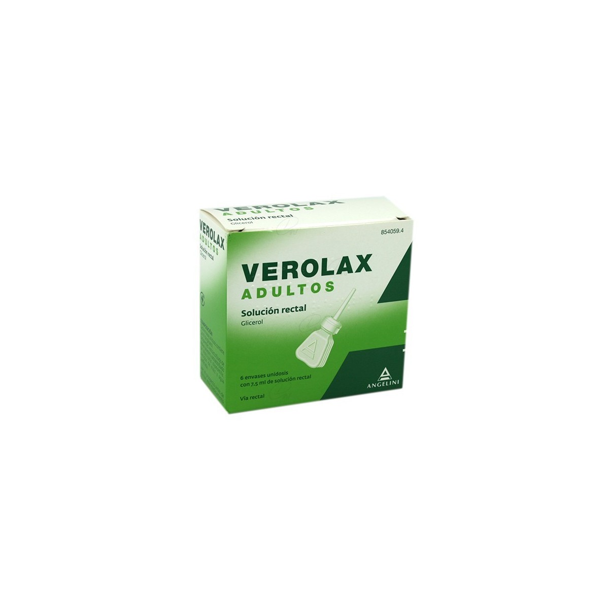 VEROLAX ADULTOS SOLUCION RECTAL, 6 enemas de...