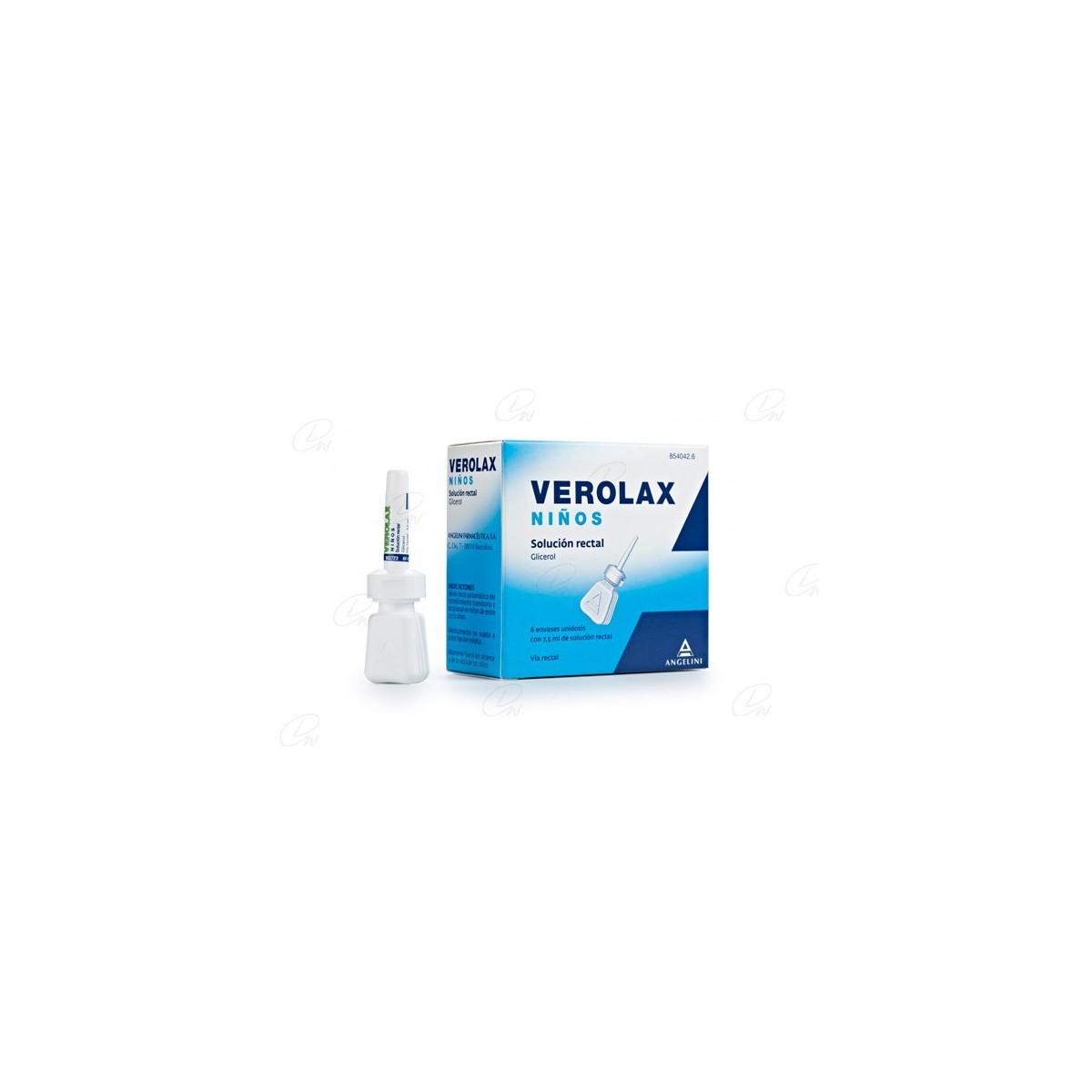 VEROLAX NIÑOS SOLUCION RECTAL, 6 enemas de 7,5 ml